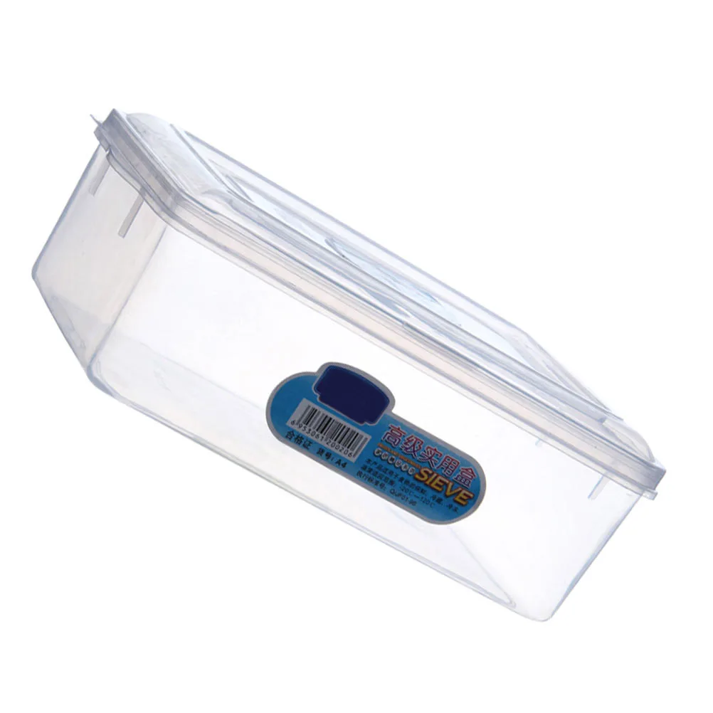 

Plastic Food Boxes Fridge Preservation Containers Lids Cold Hot Resistant Box Compact Kitchen Storage Box