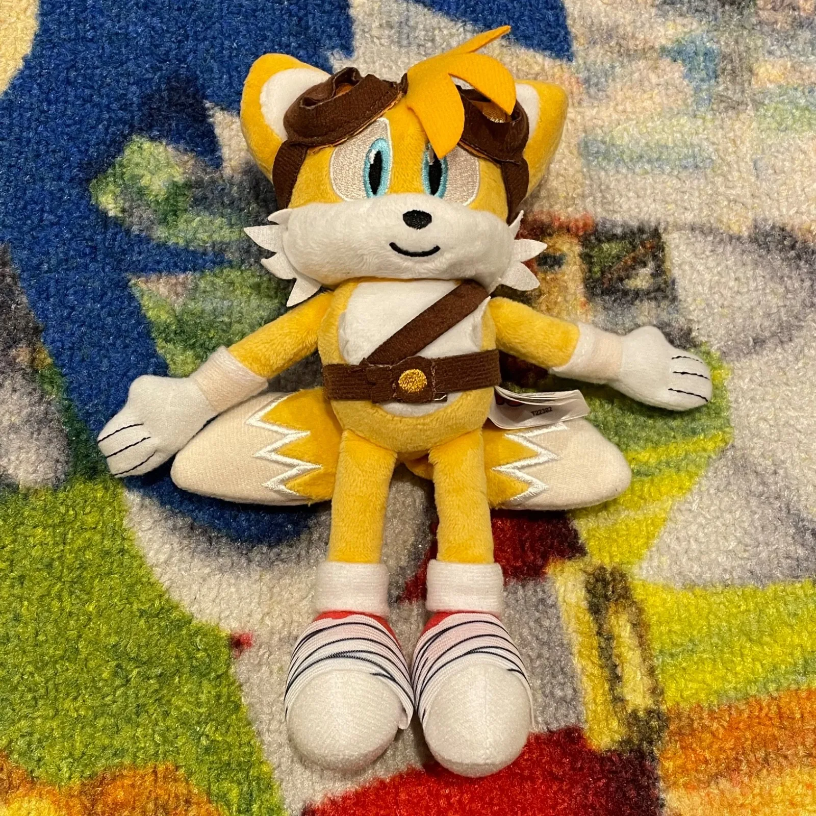 

The Hedgehog Boom TAILS Plush Toy 8"