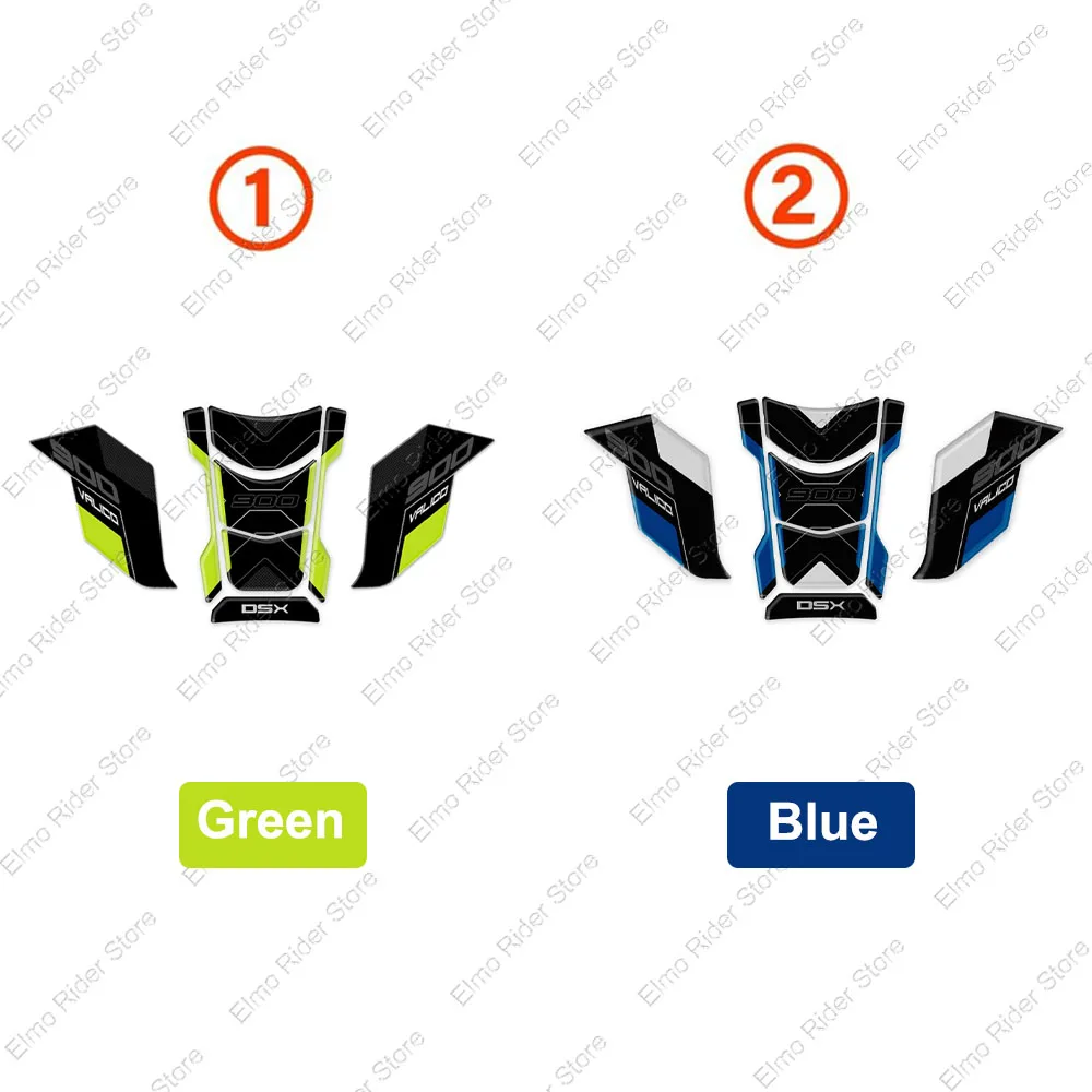 For Voge Valico 900DSX 900DSX 2024 Motorcycle 3D Resin Protective Sticker Accessories Tank Pad Kit Stickers