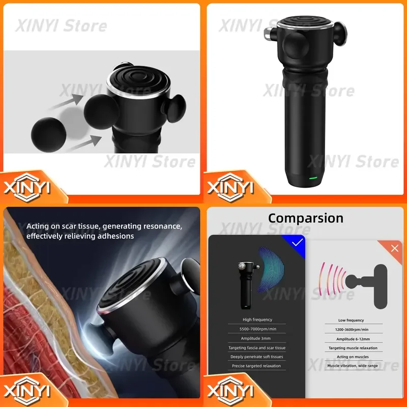 for Stocked Massage s Gym Fitness Vibration Massage s Athletes Strike Deep Tissue Muscles Professional Massage s
