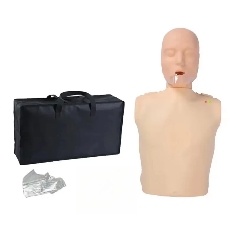Human Body Mode Resuscitation Simulation Training - Half-Body Manikin for CPR Training