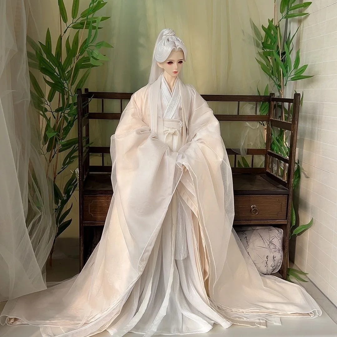 Customized Doll Clothes Ancient Style Dress BJD Accessories, 1/4 Doll Clothes Uncle 75cm Doll Dress Free Shipping