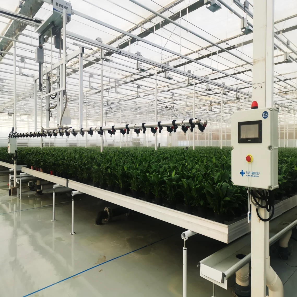 Intelligent Remote Sprinkler IR-S Large Size Intelligent Irrigation System for Horticultural and Greenhouse Equipment