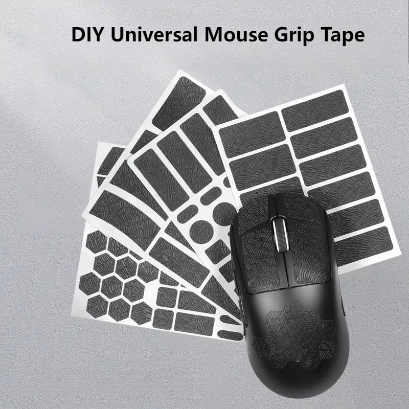 Universal DIY Full-Size Wavy Pattern Grip Tape For Game Controllers & Mice – Compatible With GPW Viper F1 GPX
