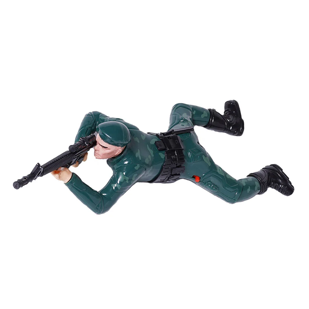 Toy Reptile Figure Toddler Children’s Toys Men Soldiers Plastic Special Forces Statue Crawling