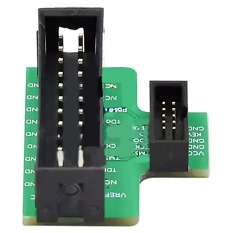 [B24B!】 For JLINK/SWD 5-Piece 1.27Mm For JTAG Adapter Standard 20-Pin 2.54Mm To 10-Pin 1.27Mm