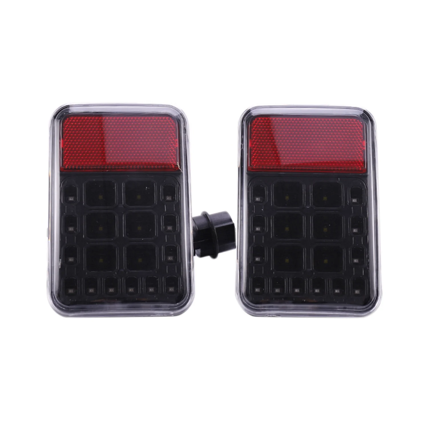 

Led Rear Bumper Fog Parking Reverse Brake Lights Lamp for Jeep Wrangler JK 2007-2016