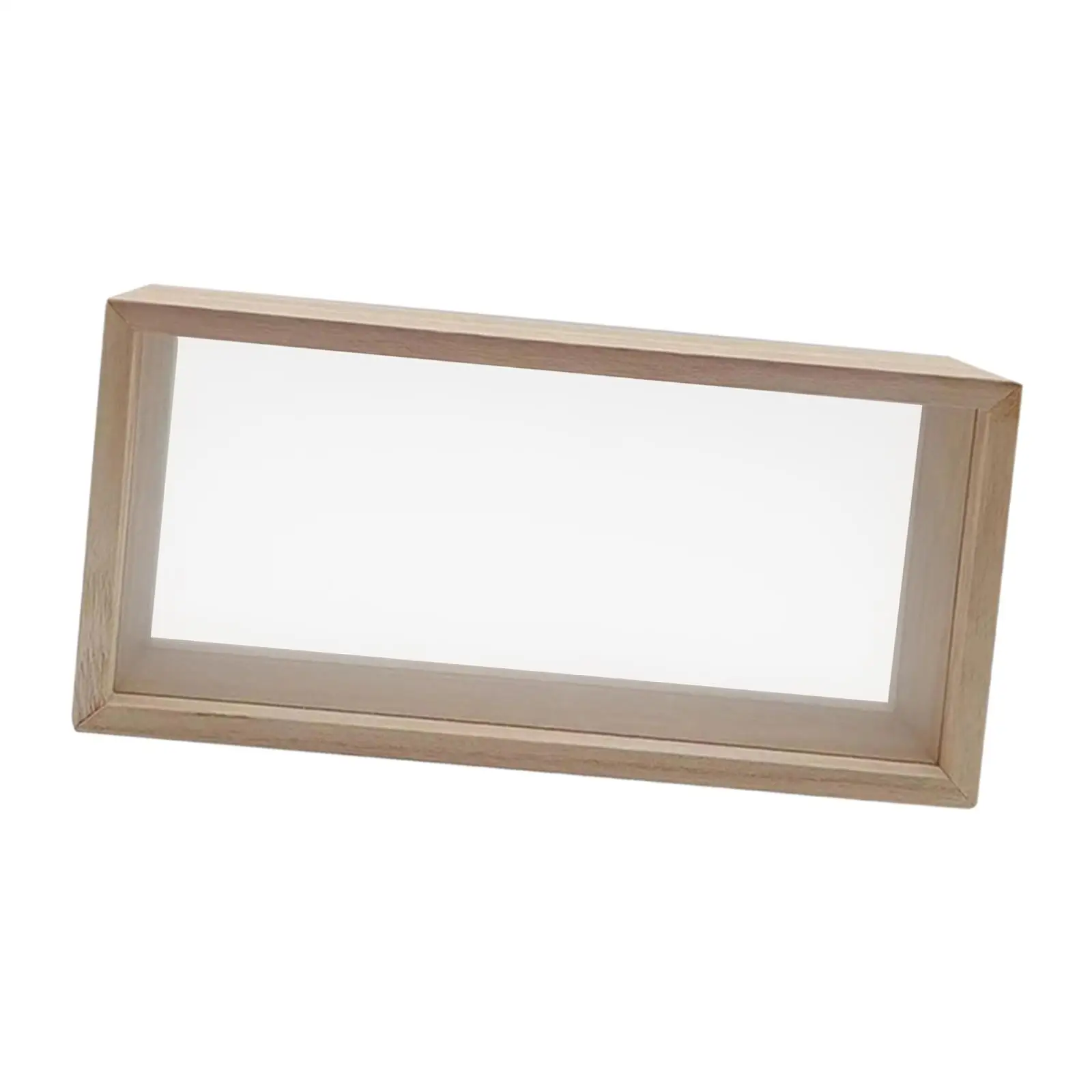 Shadow Box Frame Picture Frame for Dried Flowers Wooden Deep Dried Flower Display Frame for Memorabilia Award Photos Bouquet