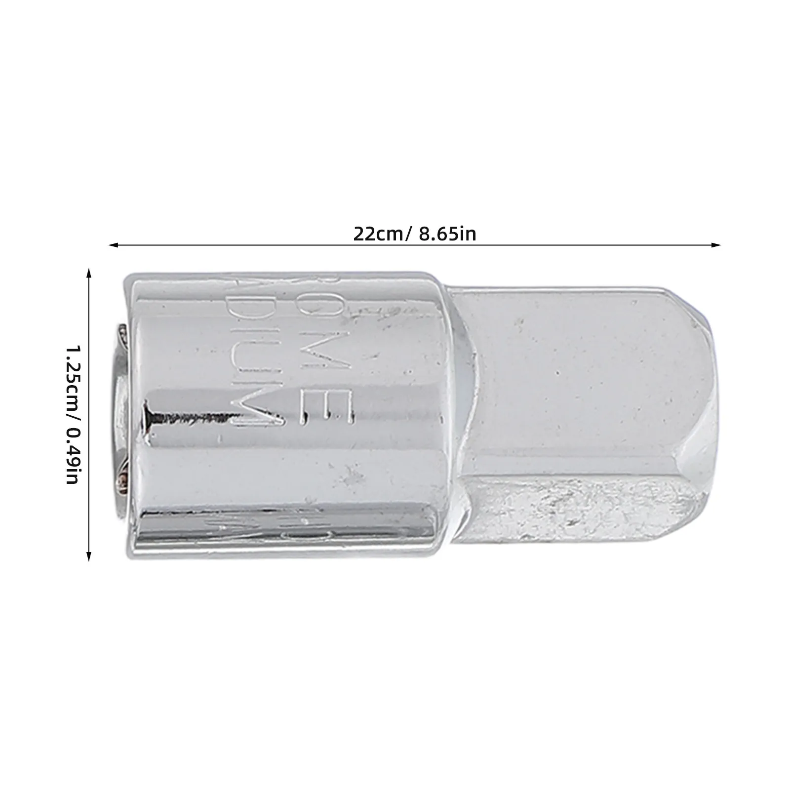 1Set Ratchet Wrench Adaptor High Strength Steel Socket Adapter Converter Set for Socket Wrench Multi Function Workshop Use
