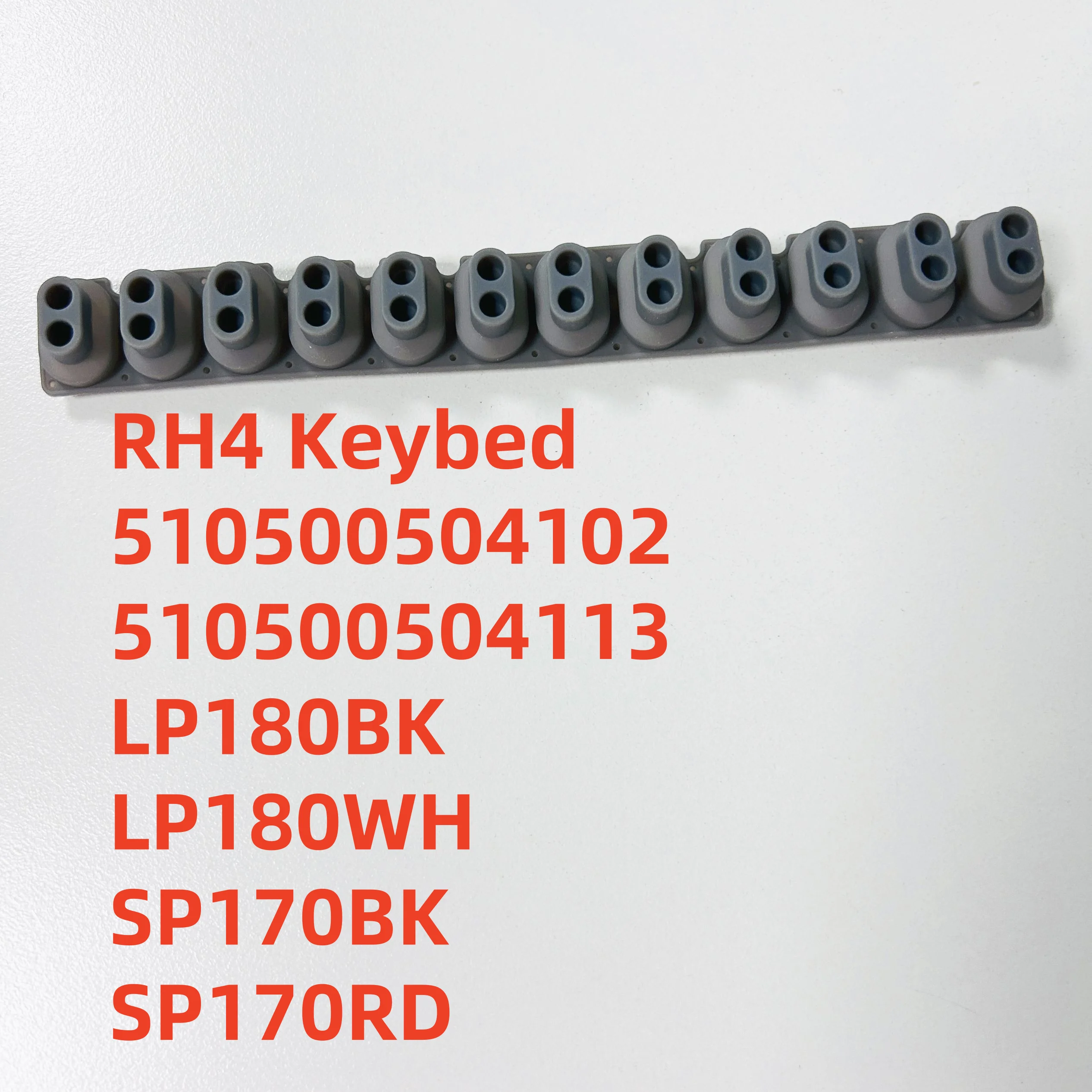 

Conductive Rubber Key Contact Conductive Strip For Korg RH4 Keybed 510500504102 510500504113 LP180BK LP180WH SP170BK SP170RD