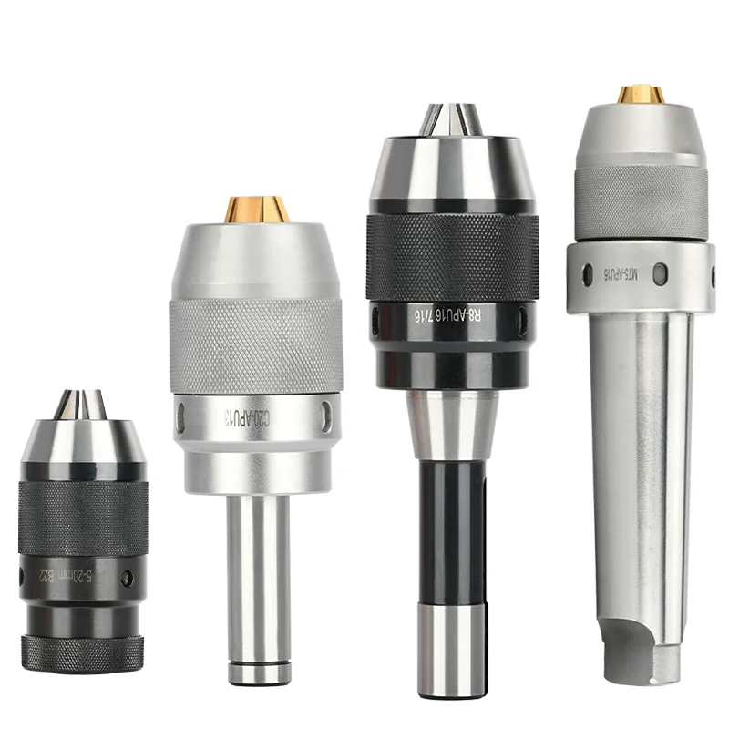 MTA MTB R8 C20 C25 C32 APU16 APU13 Tool Holder APU Drill Chuck CNC Integrated Self-tightening Lathe Tool Holder