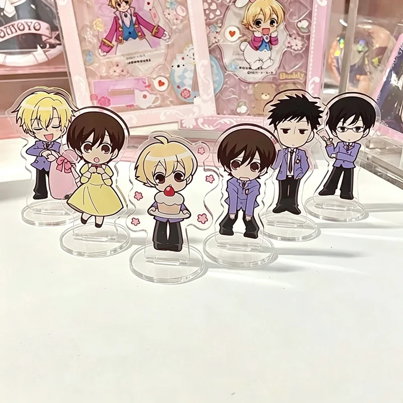 

‌Anime Ouran High School Host Club Cosplay Standing Plate Kawaii Acrylic Figure Stand Desktop Decoration Ornament Prop
