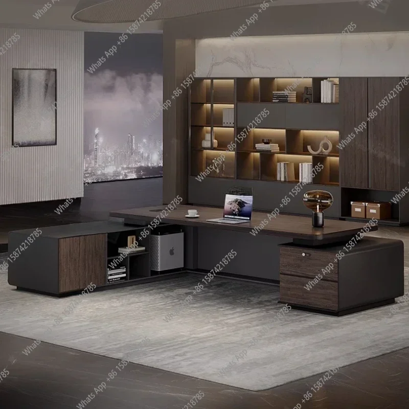 J Creativity Modern Office Desk European Organizer Light Luxury Design Computer Desks In Stock Secretary Escritorio Desk Furnitu