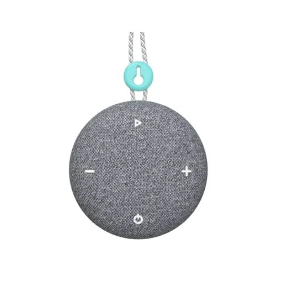 

Go 2 Travel White Noise Sound Machine - 12 Sounds Rechargeable Bluetooth Speaker Nightlight - Portable Sound Machine for Hotels