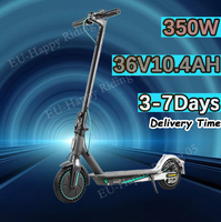E-Scooters 350W Motor 36V10.4AH Battery APP Control Electric Scooter Dual Brake Off-Road Explosion-proof Tire Foldable E-Scooter