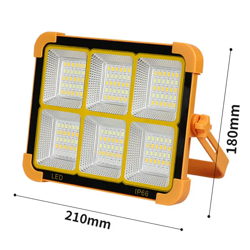 Outdoor Camping Solar Floodlights, Rechargeable Emergency Night Market Lights, Solar LED Maritime Lights for Camping, Emergency