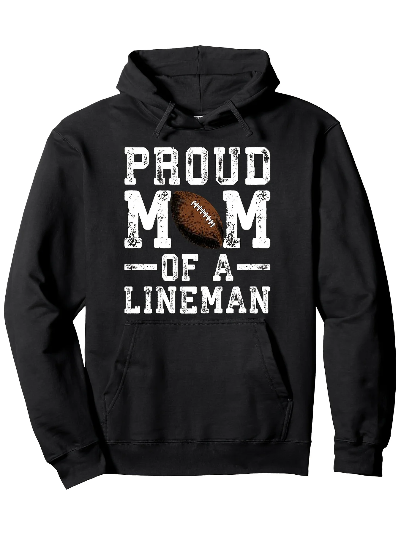 

Women's Proud Mom Of A Lineman Football Pullover Hoodie