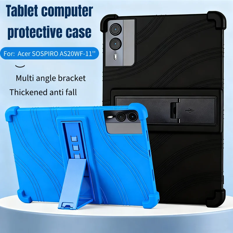 For Acer SOSPIRO AS20WF Tablet 10.95inch Soft Silicone Tablet Cover - Environmentally Friendly, Drop-Resistant & Long-Lasting