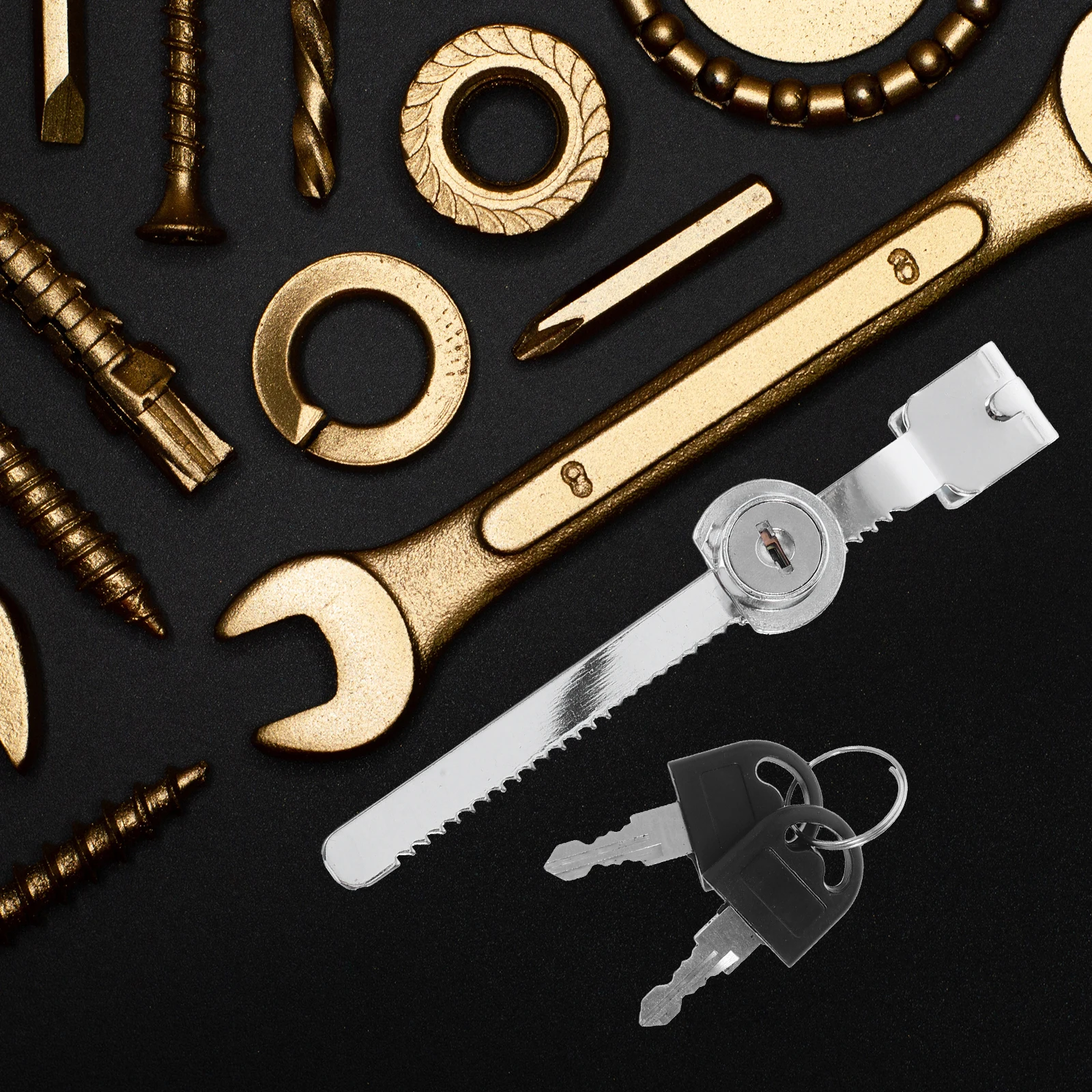 

Cabinet Locks Baby Proof Display Case Zinc Alloy Key Locker Drawer Replacement Furniture Suitcase File Refrigerator Showcase