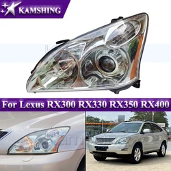 Kamshing US Version Front Bumper Headlight For Lexus RX300 RX330 RX350 RX400 2003-2008 Head Light Headlamp Head Lamp