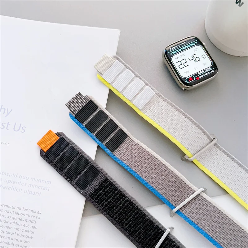 Trail Loop Armband für Apple Watch 12 42/46mm 44mm 40mm 41mm 45mm Sport Nylon Armband iWatch Serie 9 8 7 5 SE 10 Ultra 4 3 – Detail 12
