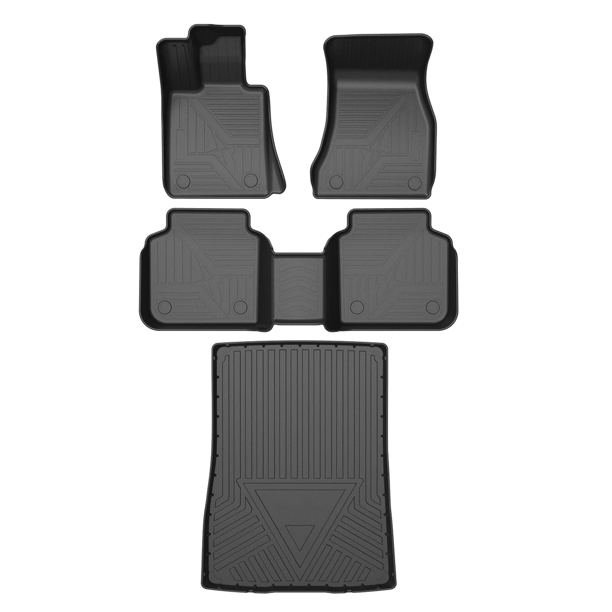 

Rubber Car Mat For BMW 7series G12 2016-2022 Long axis pure oil Waterproof Protect Interior Accessories TPE Car Floor Mats
