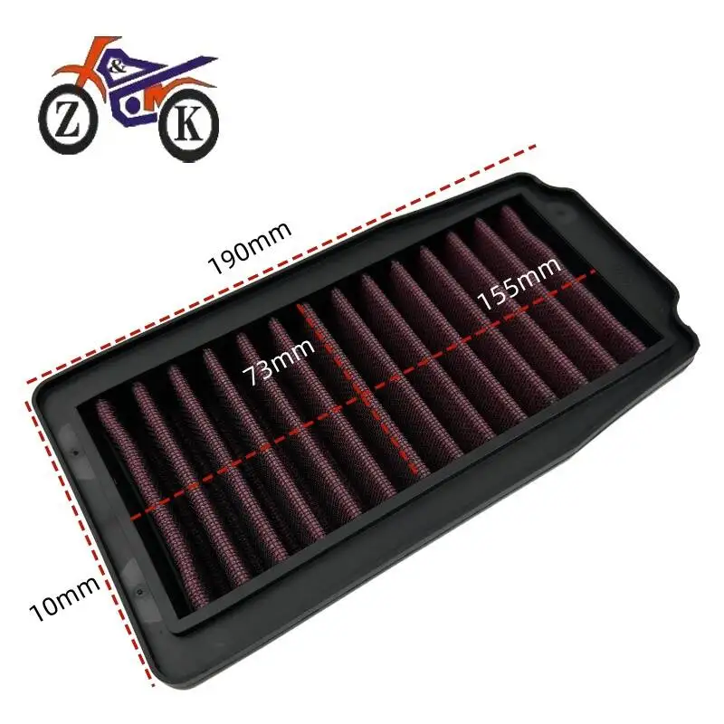 1PCS Motorcycle Air Intake Filter for Suzuki GW250 Inazuma DL250A V-Strom GSX250RA GSXR250 High Flow Non-woven Fabric Air Filter