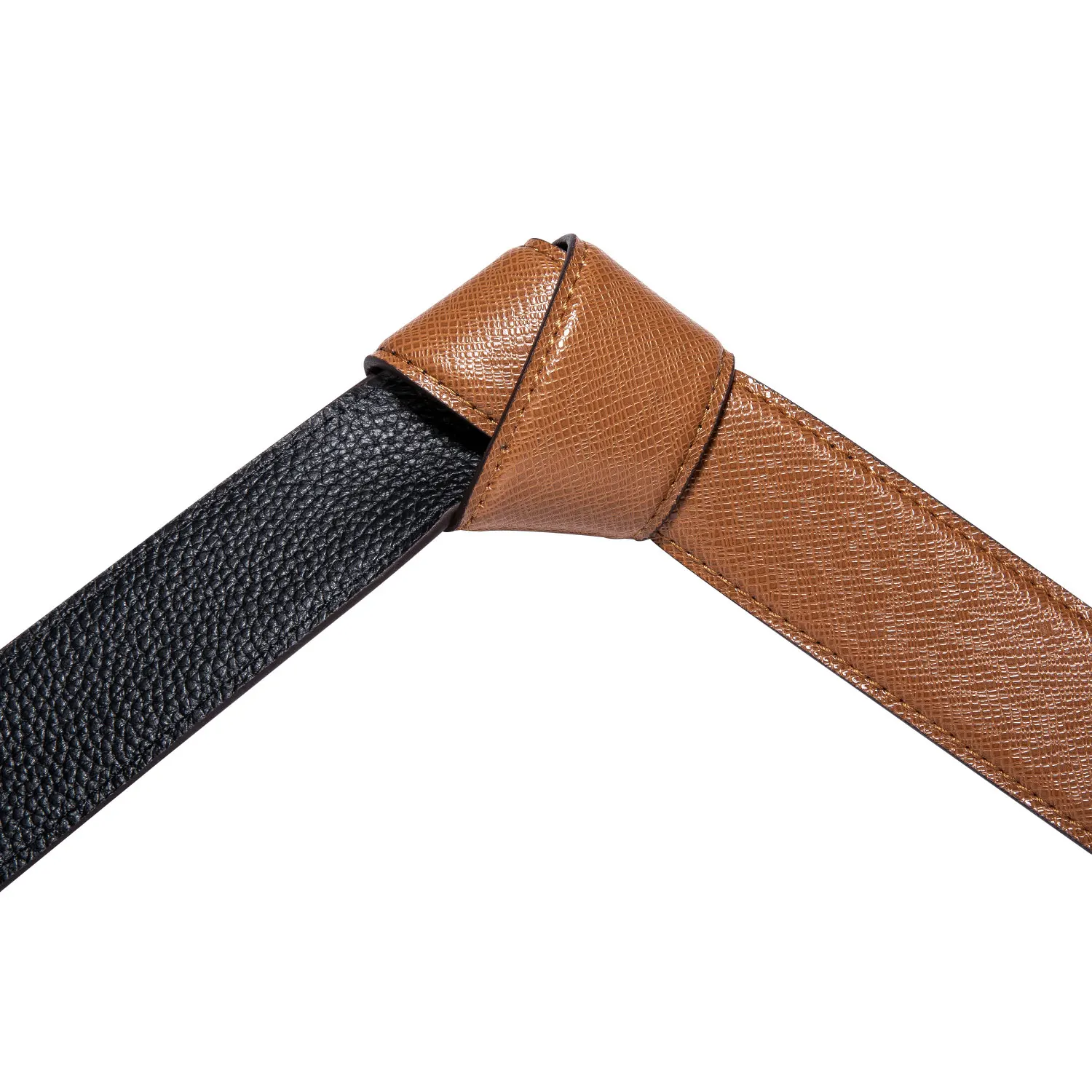 Cinturón marrón Hi-Tie de PY-2036 para hombres para Jeans nuevo amarillo verde azul cuero Jeans cinturones moda Cowboy correa de cuero genuino