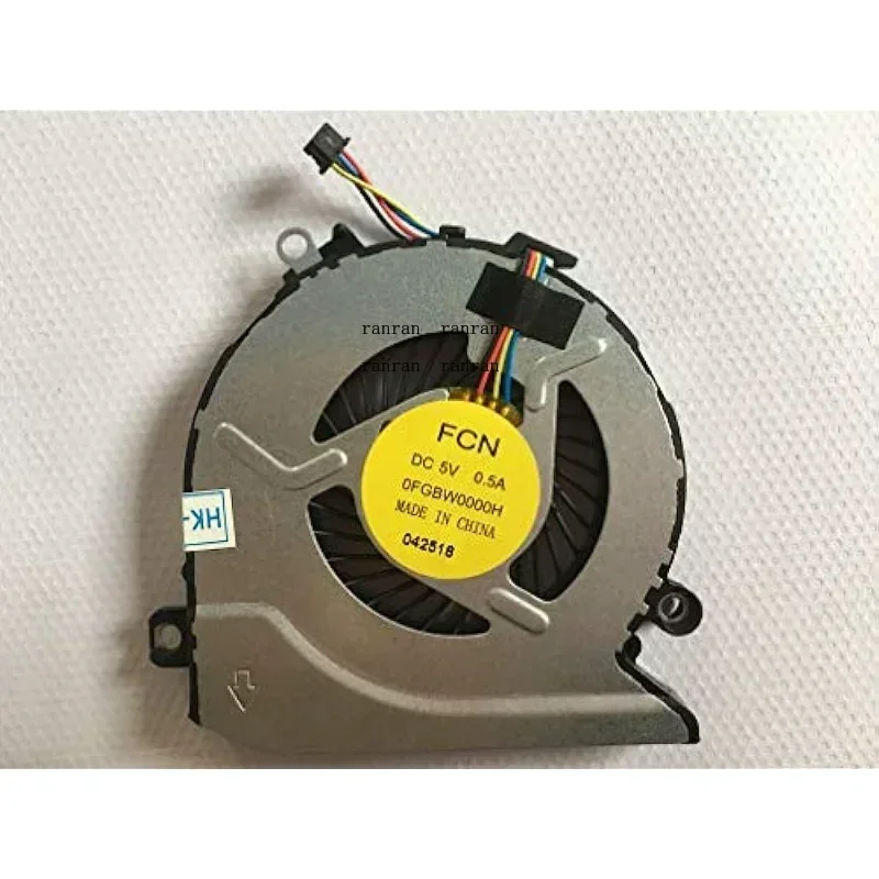 

Fan for HP 15-an Pavilion 15-AB 17-G 17-G101DX 17-G179NB 17-G053US CPU Cooling Fan PN 812109-001