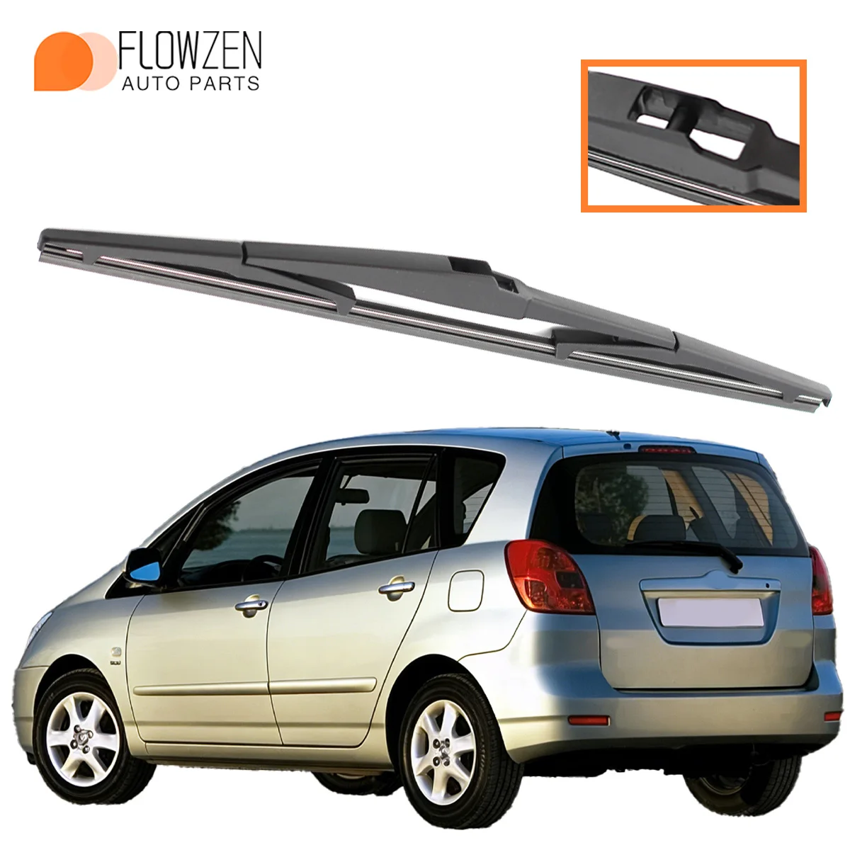 

1PC Rear Wiper Suitable For Toyota Corolla Verso E120 2001-2004 Parts Rear Windshield Wiper Blades Windshield Washer Accessori
