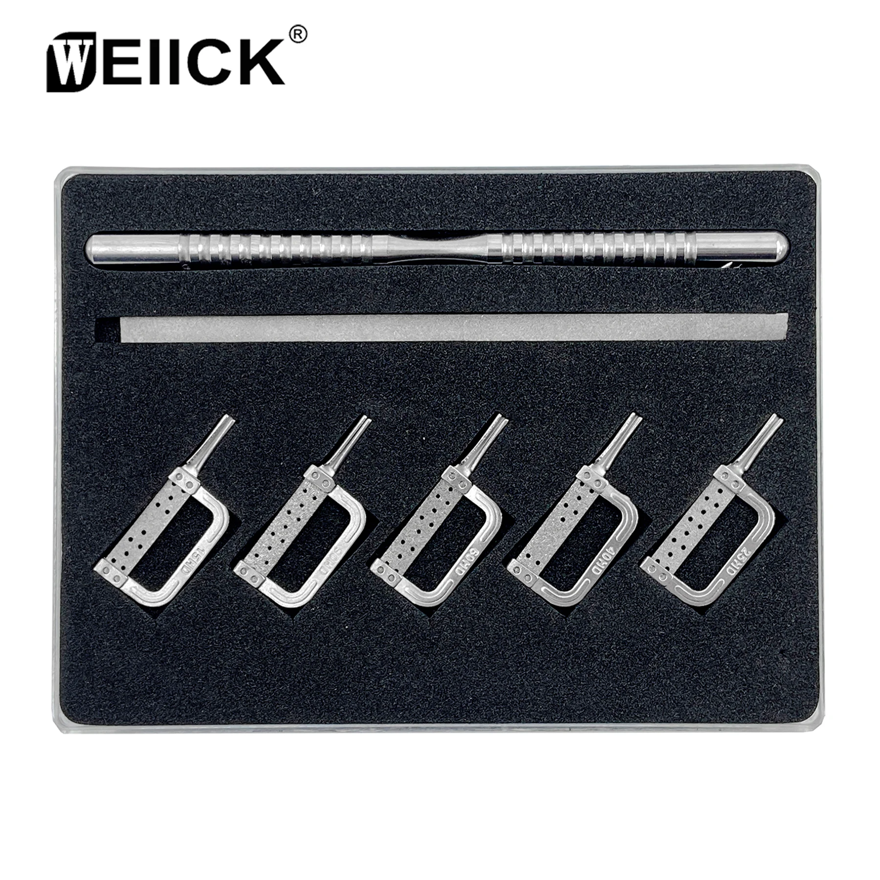 

WellCK Dental Orthodontic Interproximal Enamel Reduction Automatic Strip 15HD 25HD 40HD 60HD 90HD with Handle