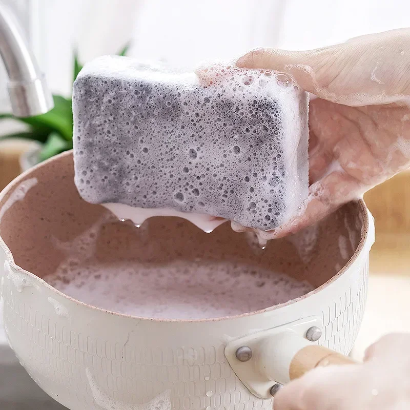 10/5/1PCS Double-sided Sponges & Scouring Pads Kitchen Wipe Dishwashing Sponge Cloth Dish Cleaning Pads Household Accessories