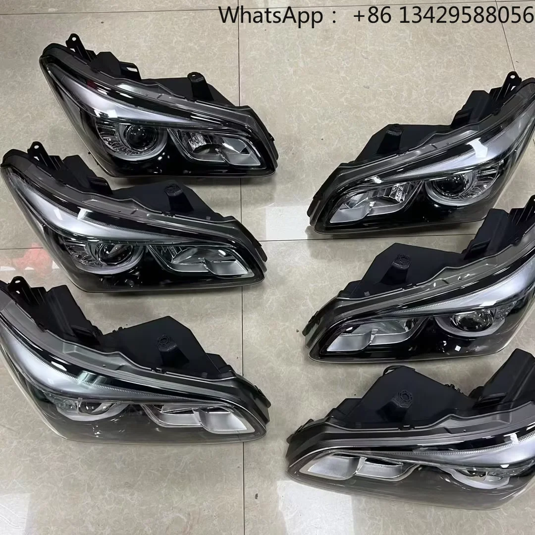 For Infiniti Qx80 Headlight Assembly 12V New High-End Eagle Eye LED Daytime Running Lights 6000K 4000 Lm Original Used