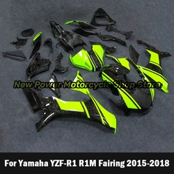 New ABS Motorcycle Fairings Kit Fit for YAMAHA YZF - R1 R1m 2015 2016 2017 2018 15 16 17 18 Bodywork set  injection moulding