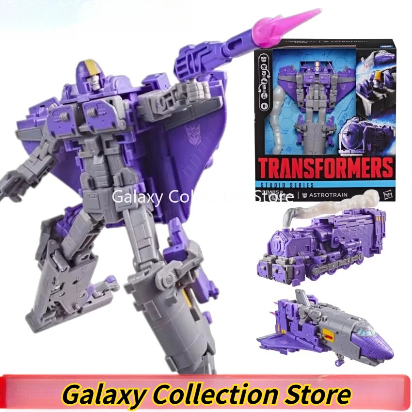 

In Stock Transformation Toy Studio Series Astrotrain (SS86 The Movie) 17cm Leader Class Action Robot Figure Model Toy Gifts