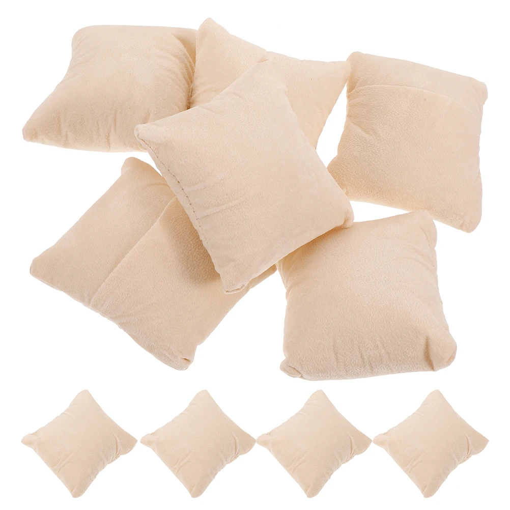 

20pcs Jewelry Display Pillows Watch Bracelet Cushions Soft Portable Organizer For Home Store Travel Bangle Necklace Ring Case