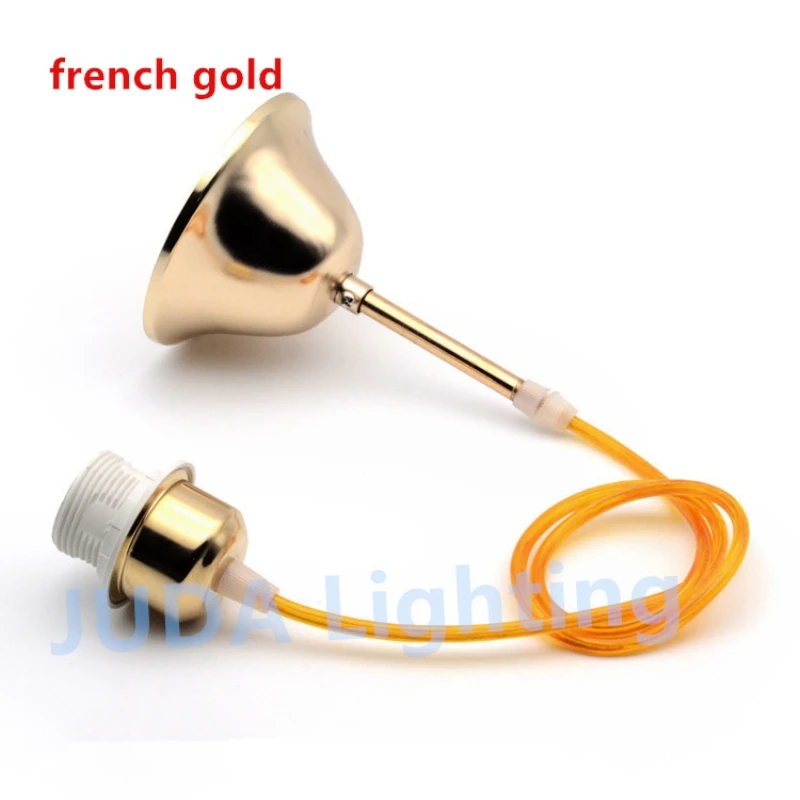 110mm ceiling rose lamp base E27 socket cord set ceiling canopy with cable wire for led chandelier pendant lamp night lights