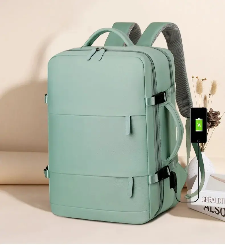 Men's 15.6 Inch Laptop Backpack for Travel & Cabin Luggage, College Backpack for Airplane & Wizzair, College Backpack 46x32x10