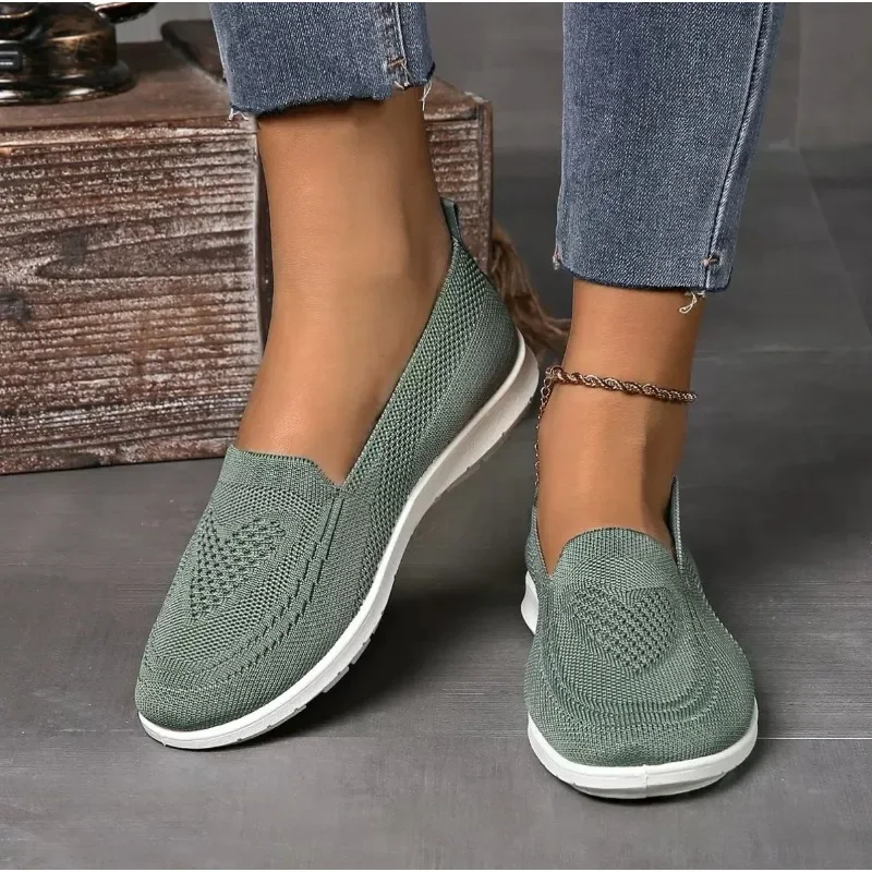 

Women's Casual Flats Outdoor Lightweight Comfortable Walking Shoes Summer Breathable Mesh Kids Shoes New style Hollowing Shoes