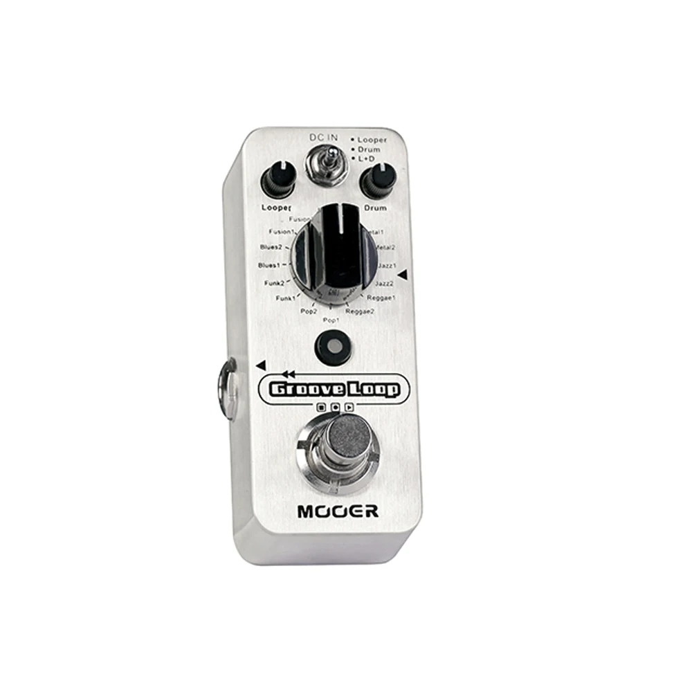 Mooer MLP2 Groove Loop Guitar Pedal Guitar Effect Processor3 Modes Max 20min Recording Time Tap Guitar Accessories