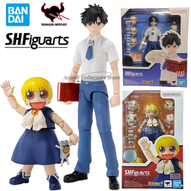 

Original in Stock Bandai S.H.Figuarts Gash Bell Takamine Kiyomaro Zatch Bell PVC Action Figure Ornaments Collectible Model Toys