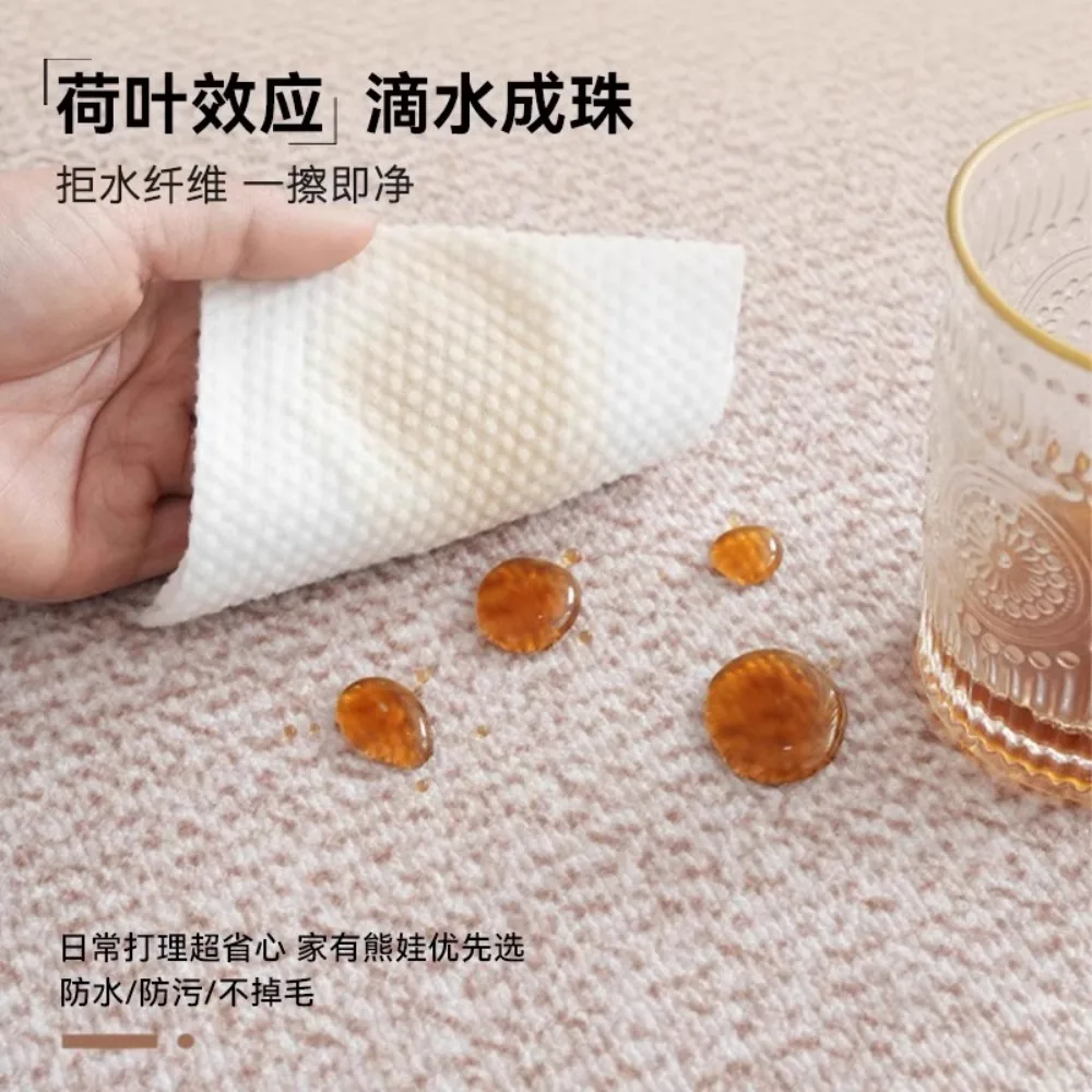 Deutscher High-End-Rundteppich, wasserdichte Computer-Fußmatte mit drehbarem Stuhl