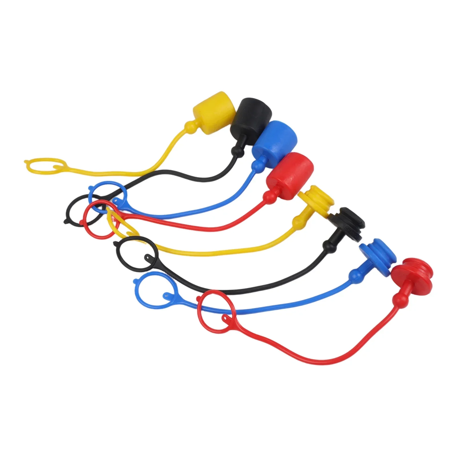 3/4 Inch Hydraulic Disconnect Cover Kit 4 Units Each of Male and Female for Machinery Maintenance and Longevity