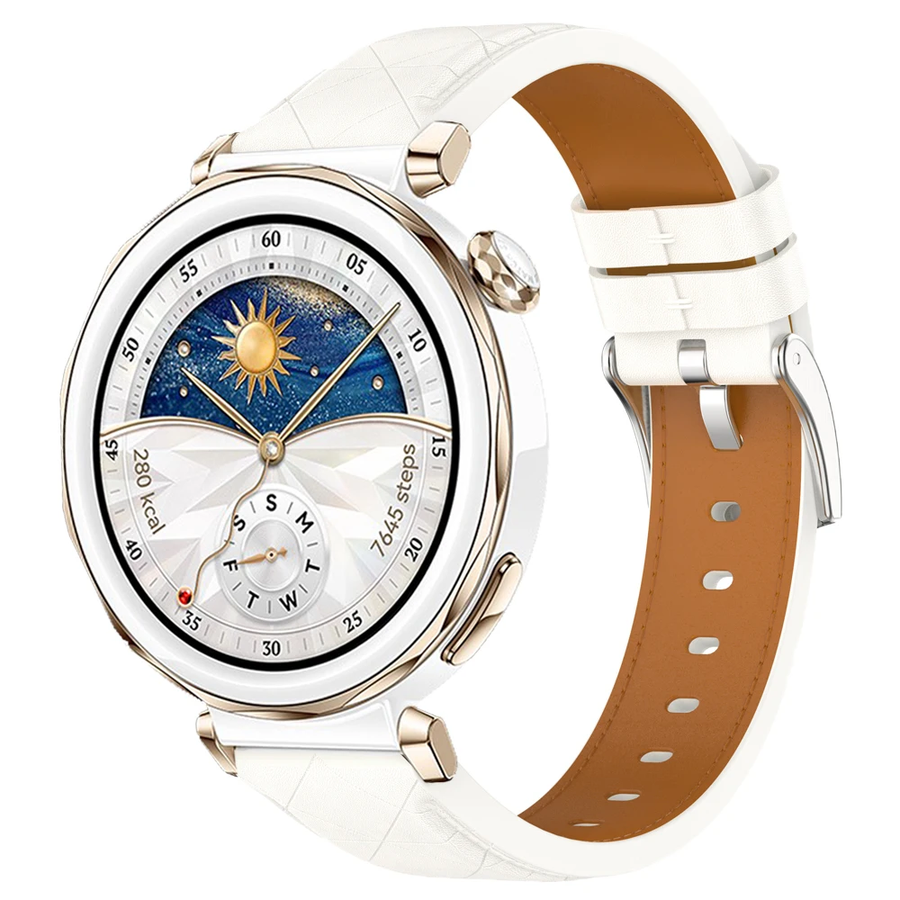 لهواوي ساعة GT 5 4 GT5/GT4 41 مللي متر حزام سوار لهواوي GT5 برو 42 مللي متر 18 مللي متر حلقة من جلد استبدال كوريا