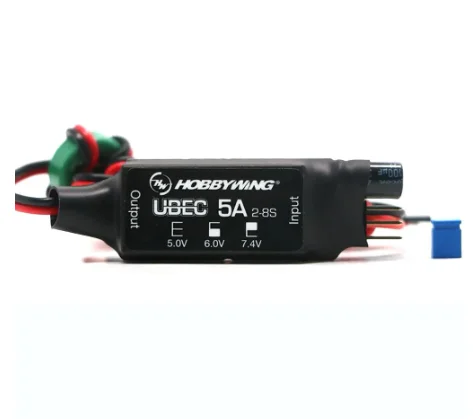 Hobbywing UBEC 5A V2 Air High Voltage Regulator Module 2-8S 5V 6V 7.4V 5A Adjustable BEC For Crawler