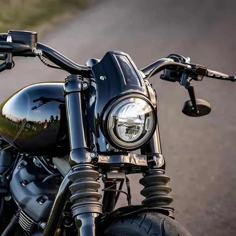 Motorcycle Aluminum Alloy Headlight Bezel Upper Fairing Harley Softail Breakout Street Bob 18-24 FXBB FXBBS FLFBS Accessories