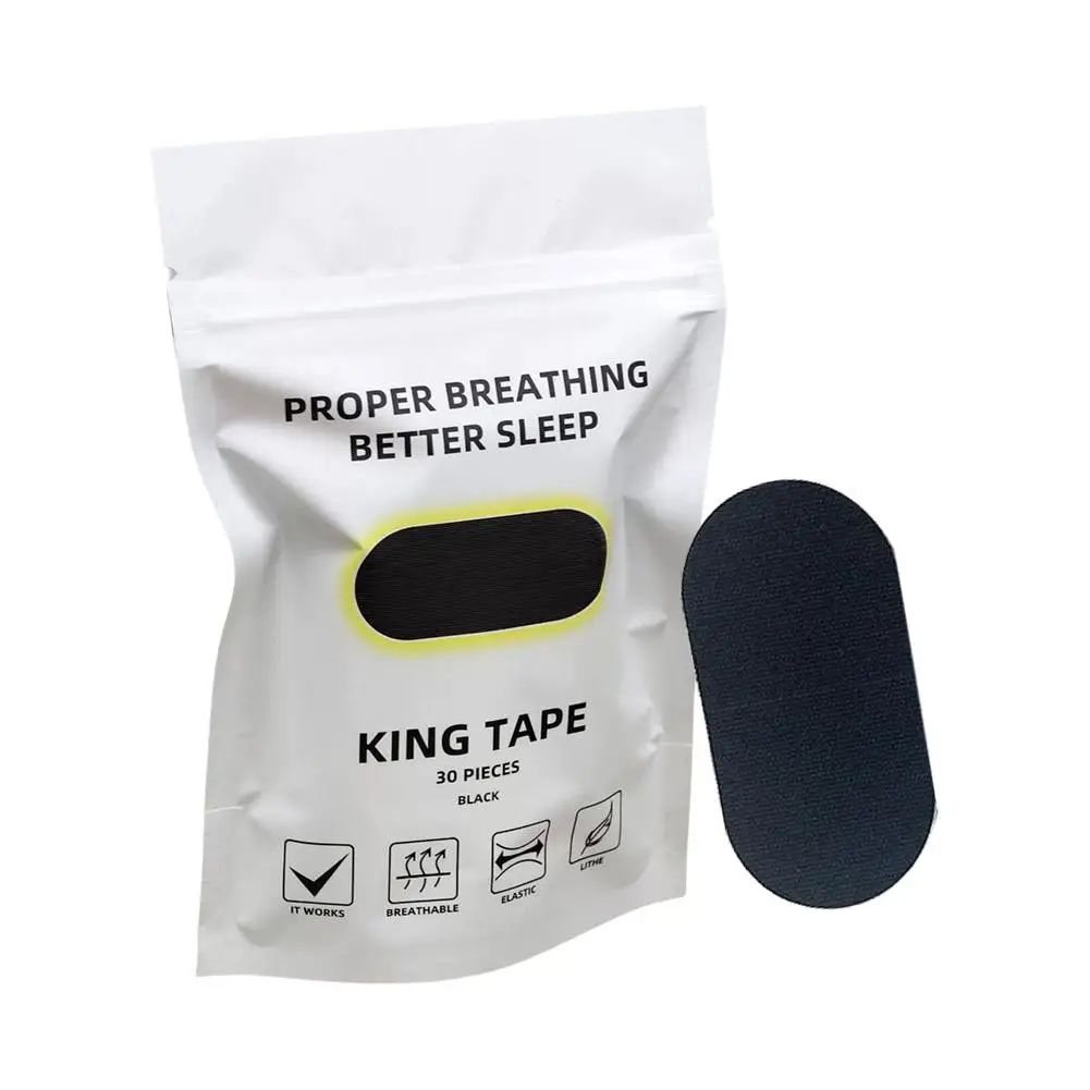 

Anti Snoring Mouth Tape Elastic Breathable Fabric for Night Sleep Aid Nasal Breathing Improvement Comfortable Fit