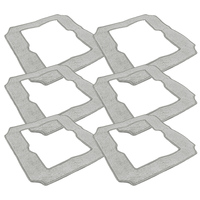 6 Pack Replacement Spare Part Mopping Pad Washable High Water And Dirt Absorption For Liectroux YW509 Vacuum Cleaner Parts