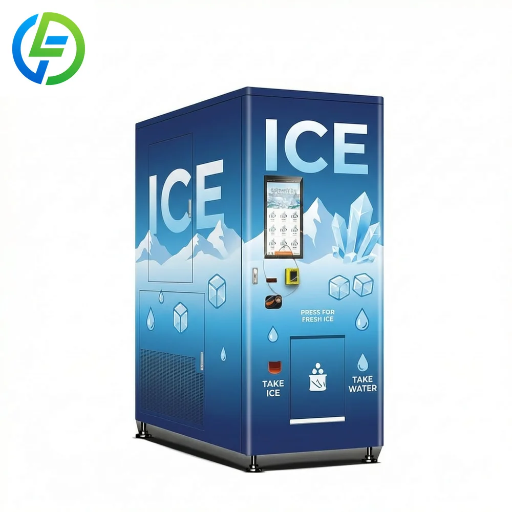 

FOODLINE Customized Vending Machines Expendedora De Automatic Outdoor Self Service Ice Maker Vending Machine