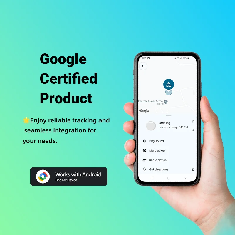 2/3/4/5pcs Bluetooth GPS Tracker Work With Android Google Find My App Key Finder Pet Locator Smart Tag for Xiaomi Samsung Phones image 3